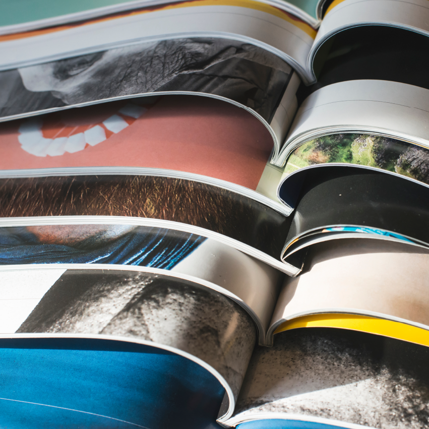 Brochure magazine