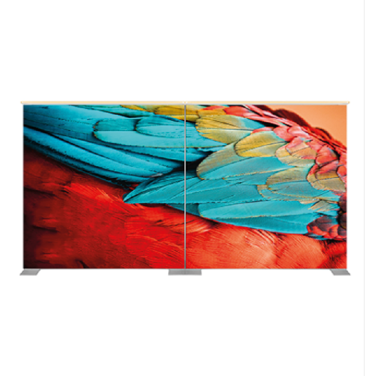 Vrijstaand textiel (LED) frame, Backdrop