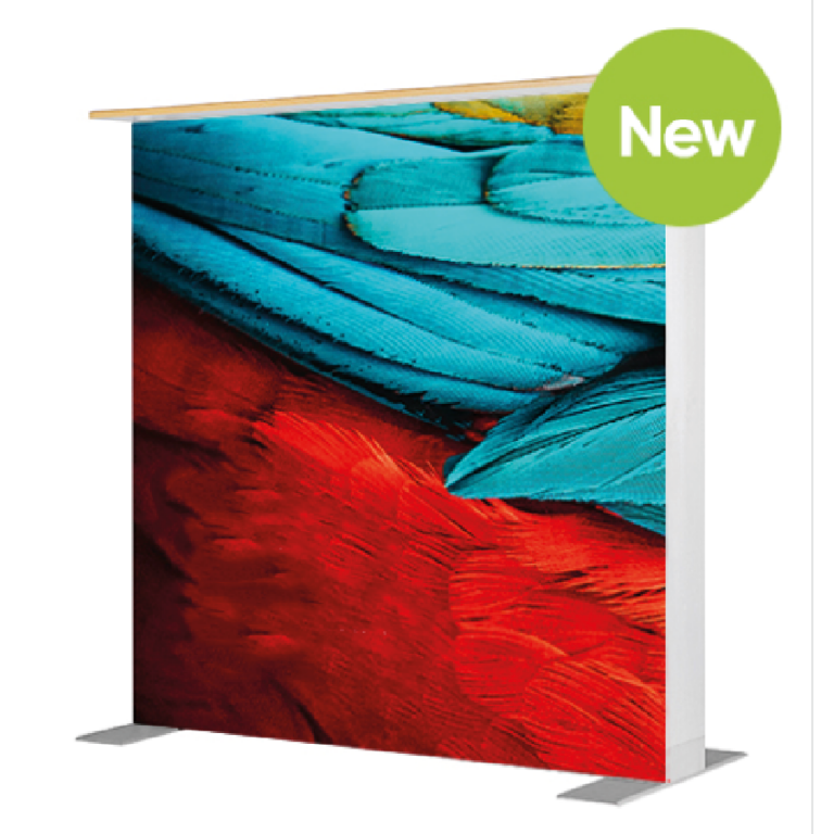 Vrijstaand textiel (LED) frame, Counter